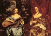 Sir Peter Lely Two Ladies of the Lake Family oil painting artist
